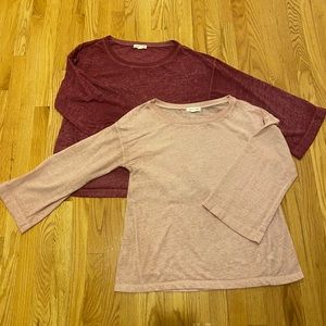 Lot of 2 Treasure & Bond Bell Sleeve